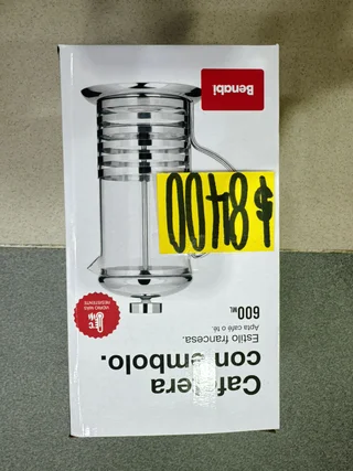 CAFETERA 600ML - Vista 1