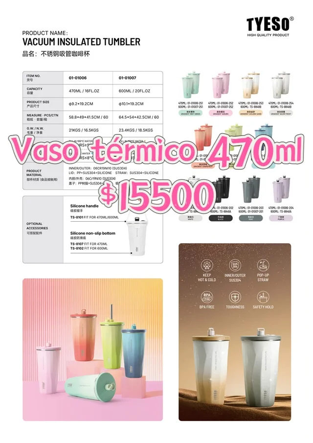 VASO TERMICO 470ML