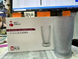 SET *6 VASO VIDRIO - Vista 1