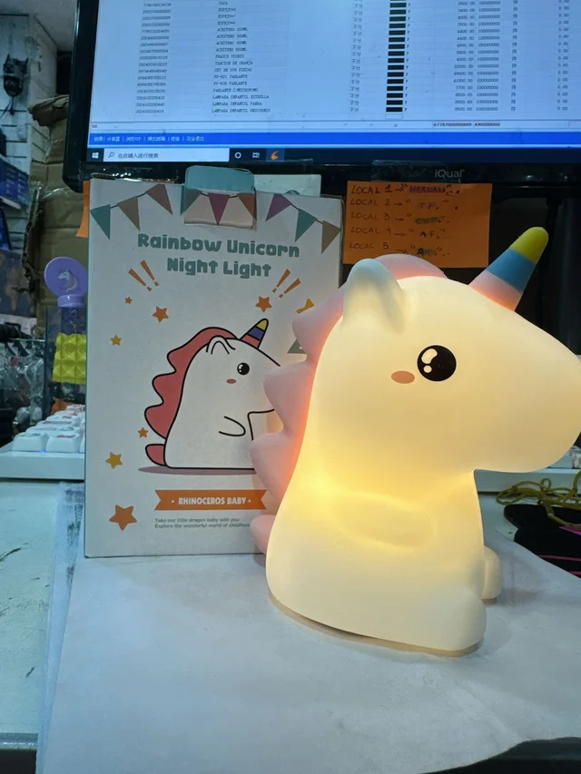 LAMPARA INFANTIL UNICORNIO