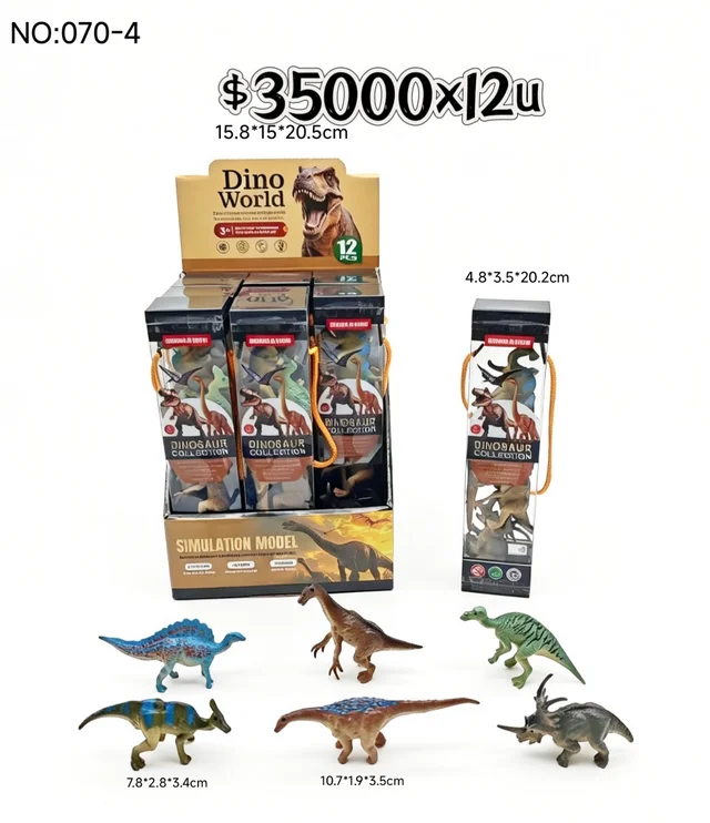 DINOS EN TUBO *12U