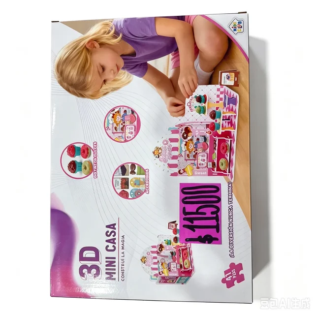 ROMPECABEZAS MINI CASA 43PCS