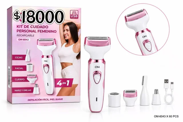 DEPILADORA 4 EN 1 DE MUJER