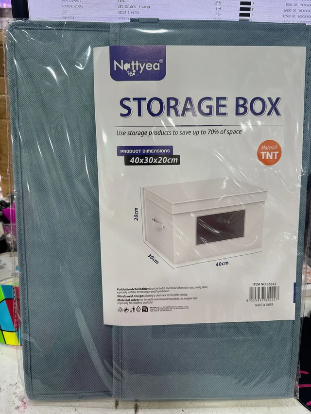 CAJA ORGANIZADOR PLEGABLE P/ROPA