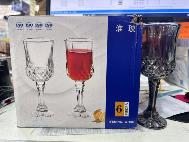 SET*6 COPA VIDRIO