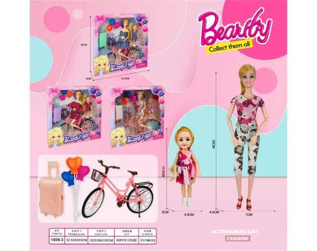 MUNECA CON BICI
