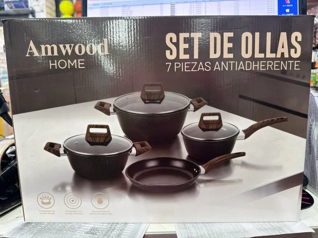 SET DE OLLAS 7PIEZAS