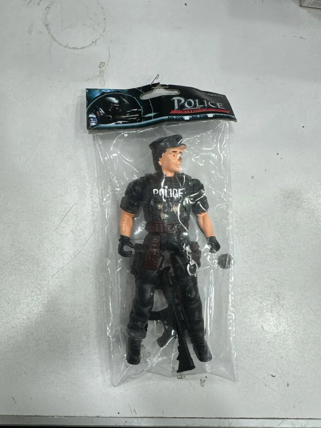 BOLSA PVC POLICIA 11*20CM