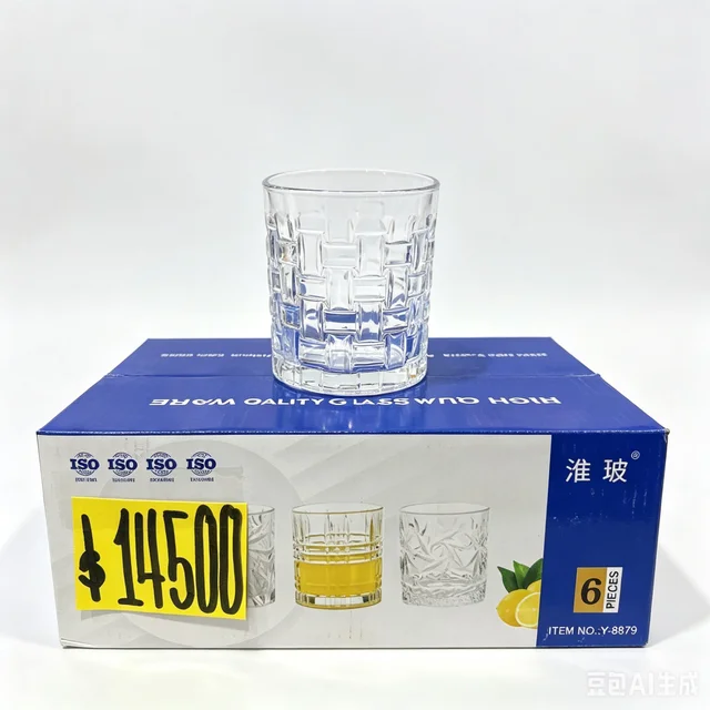 VASO VIDRRIO*6