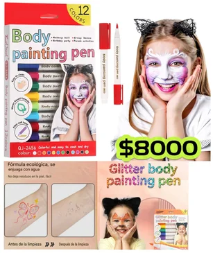 BODY PAINTING PEN - Vista 1