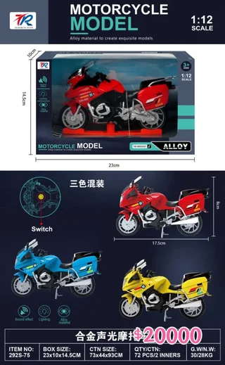 MOTO METAL 1:12 - Vista 2