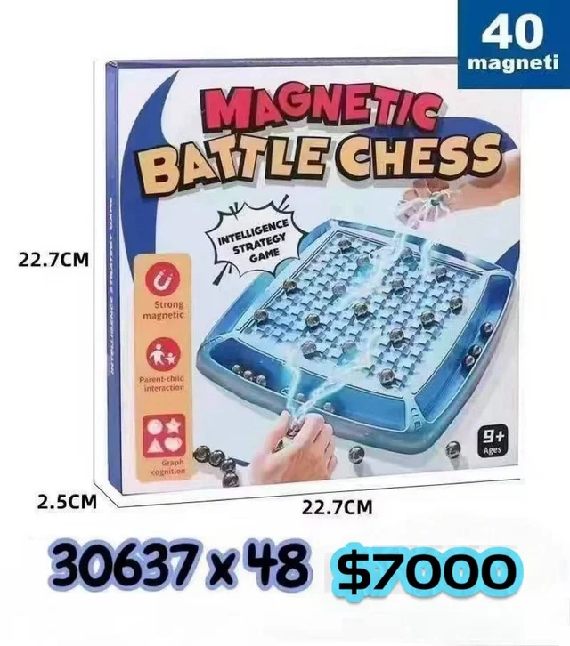 MAGNETIC BATTLE CHESS
