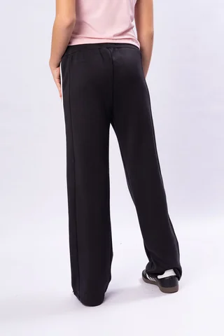 Jogger Con Vivo Contracolor En Punto Yoga - Vista 3
