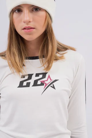 Remera Con Vivo En Manga Est Estrella 22 - Vista 4