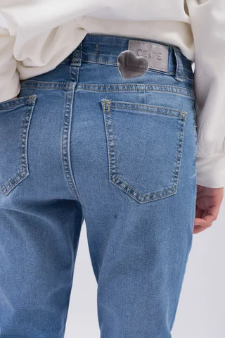Jeans Elastizado Con Colgante  Artesanal - Vista 6