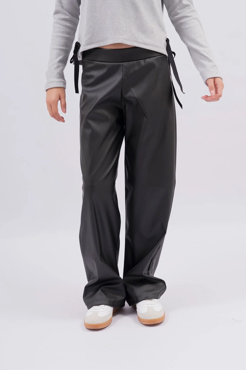 Wide Leg Eco Cuero - 0