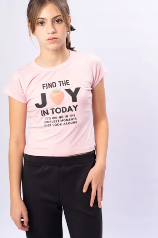 Remera   Joy   En  Ribb Con Lycra - Vista 3