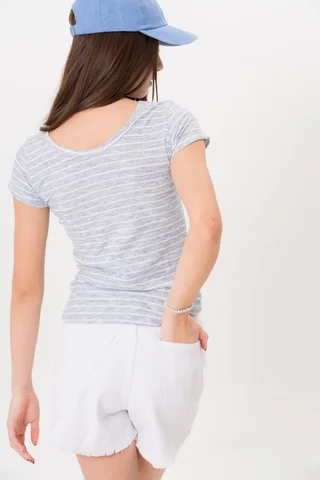Remera Morley Rayado Crean Palm - Vista 3