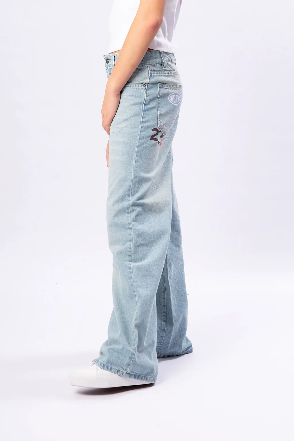 Jeans Super Wide Leg Hawaiian - 3