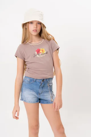 Short Mom Con Dobladillo Pehuen - Vista 1