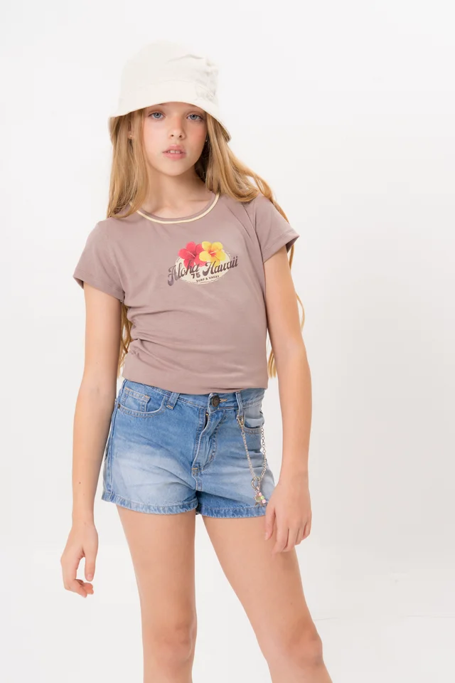 Short Mom Con Dobladillo Pehuen