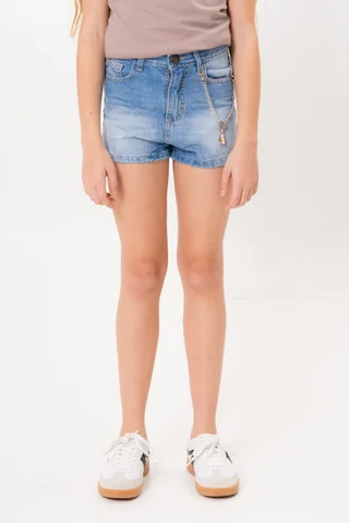 Short Mom Con Dobladillo Pehuen - Vista 3