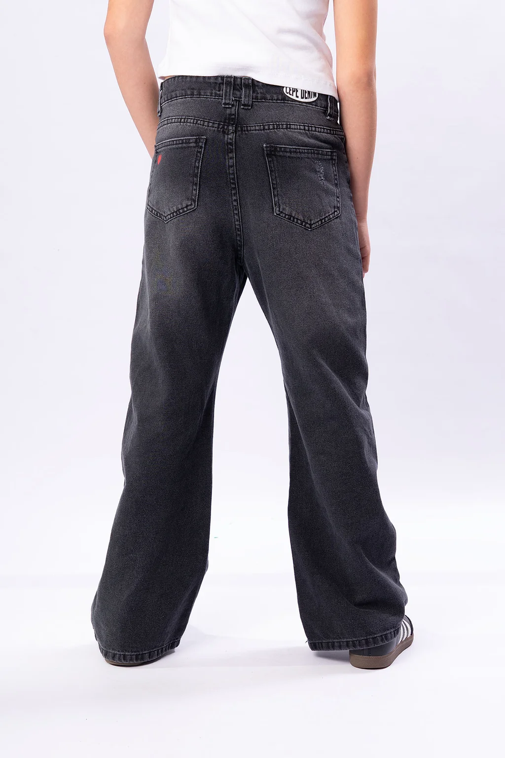 Jeans Wide Leg Black Lovers - 3