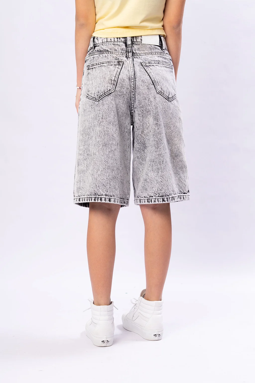 Bermuda Denim Buggy Black C Colgantes C Dijes