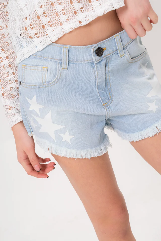 Short Deflecado Curvo Lovely