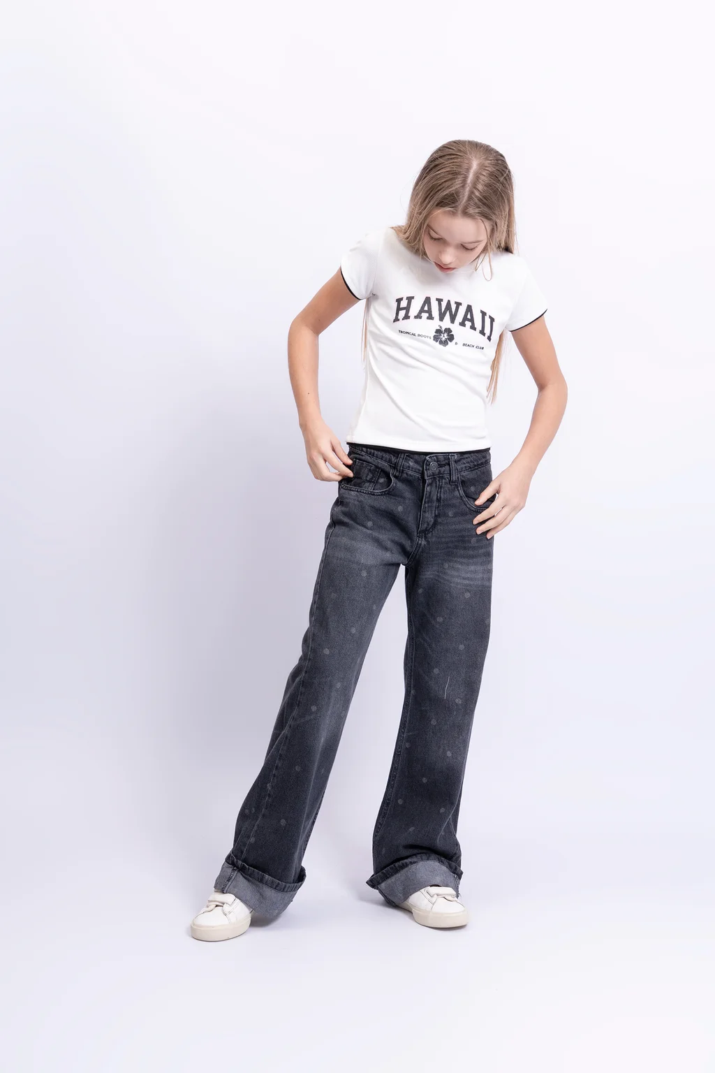 Remera Morley Manga Corta Con Bajo Prenda Hawai - 2