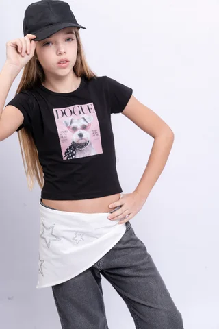 Remera Mila Manga Corta Dogue Fotografico - Vista 2