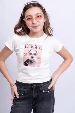 Remera Mila Manga Corta Dogue Fotografico - Vista 4