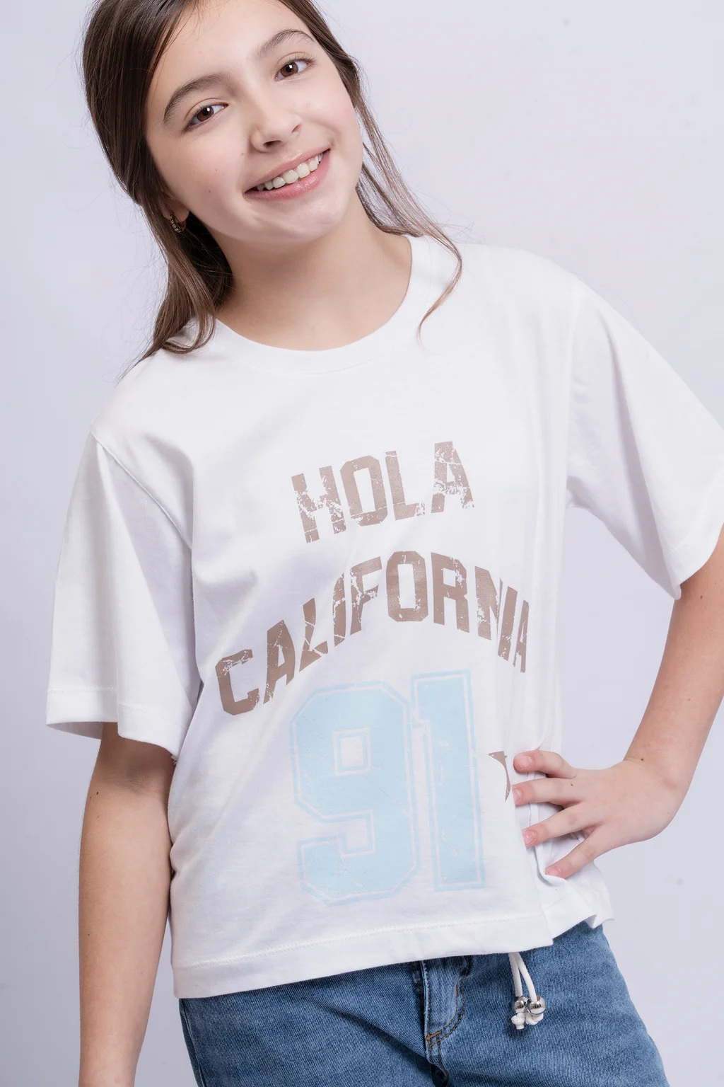 Remera Muna Oversize Manga Corta California 91 - 0
