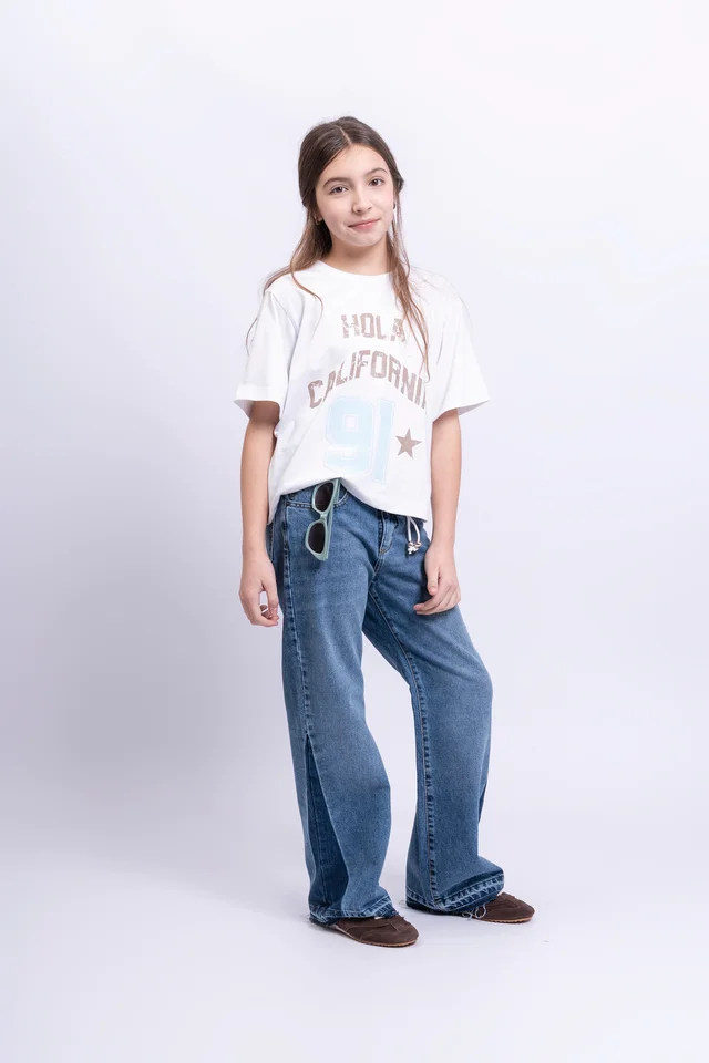 Remera Muna Oversize Manga Corta California 91
