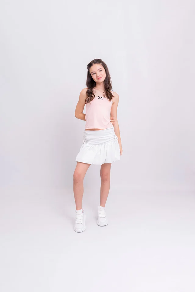 Mini Globito Lurex Con Frunce