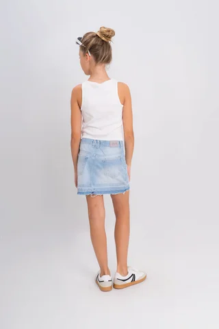 Musculosa Ribb Flor Paradise Mood - Vista 4