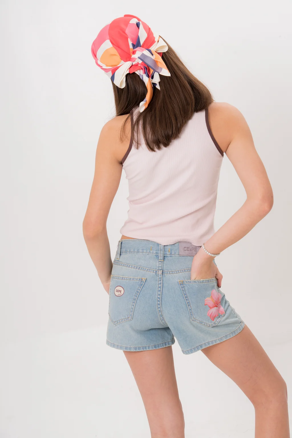 Short Matizado Flor Hawai - 3