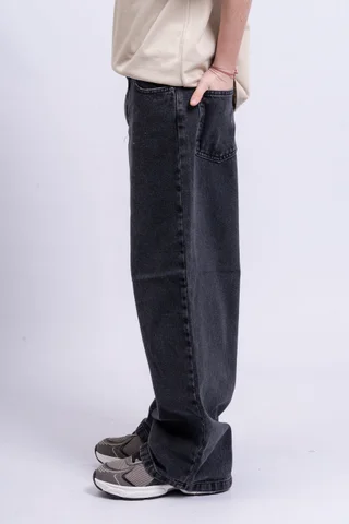 Jean Bruno Baggy Black Básico. - Vista 3