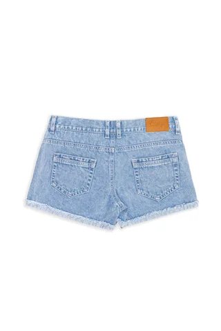 Short Jeans Tiro Bajo Estrellas - Vista 3