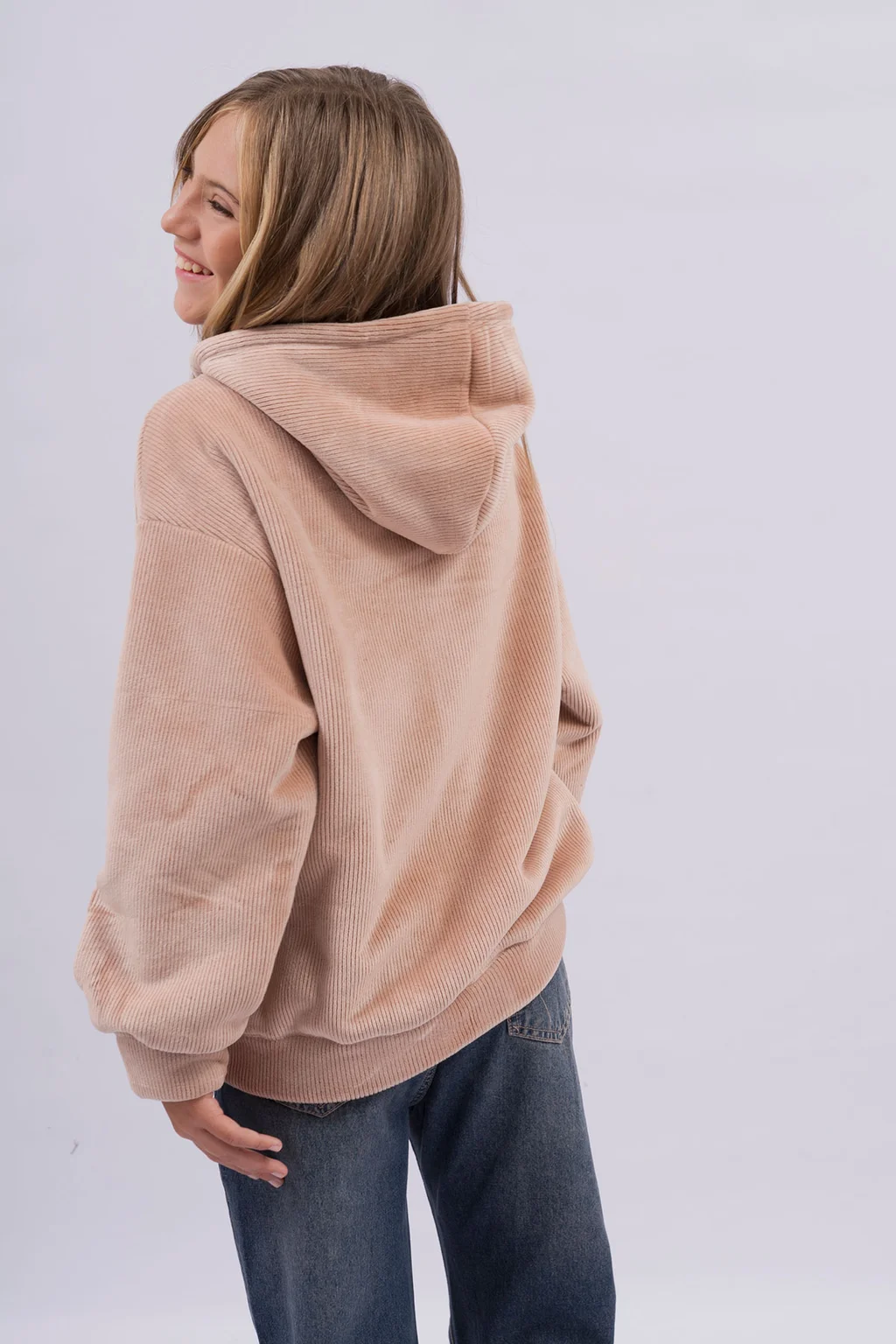 Campera Corderoy Bifaz Con Corderito Y Tira Cierres - 4