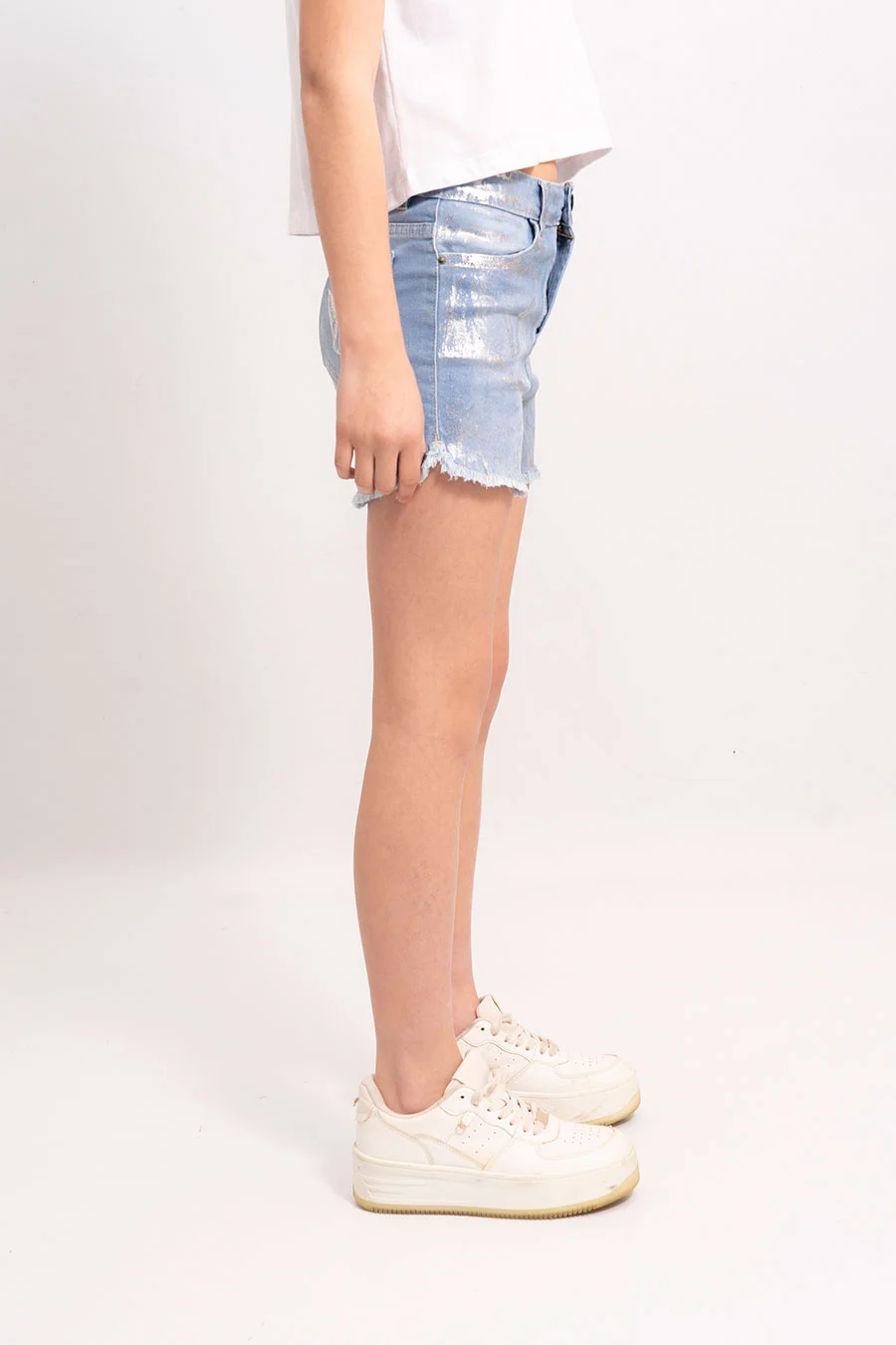 Short Elastizado Y Desflecado Full Foil