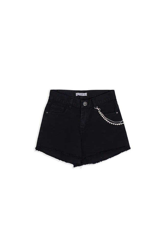 Short Mom color con cadena
