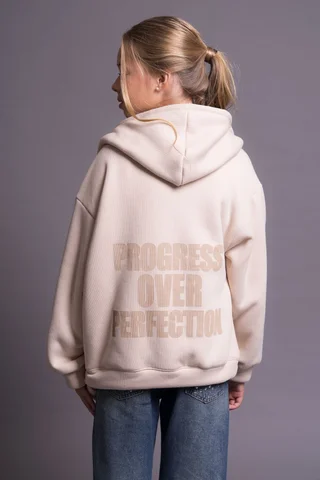 Campera Lia Corderoy Soft Bitono Con Est.Espalda Progres Detalle De Tiracierre C - Vista 1