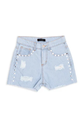 Short Al Corte Con Tachas - Vista 1