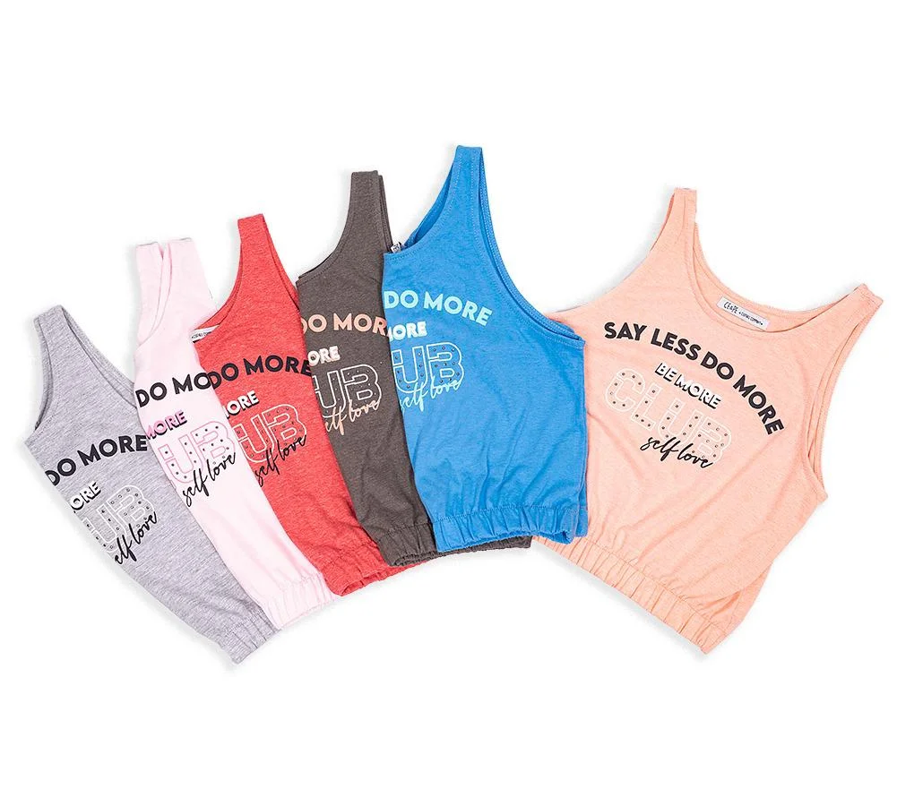 Musculosa Nena Con Elastico Be More Club