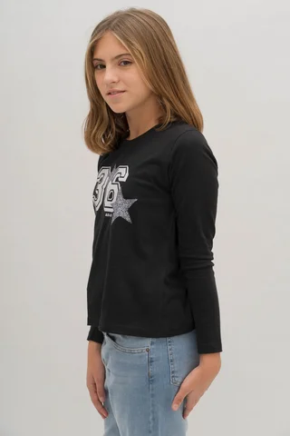 Remera en Jersey con estampado 36 - Vista 2