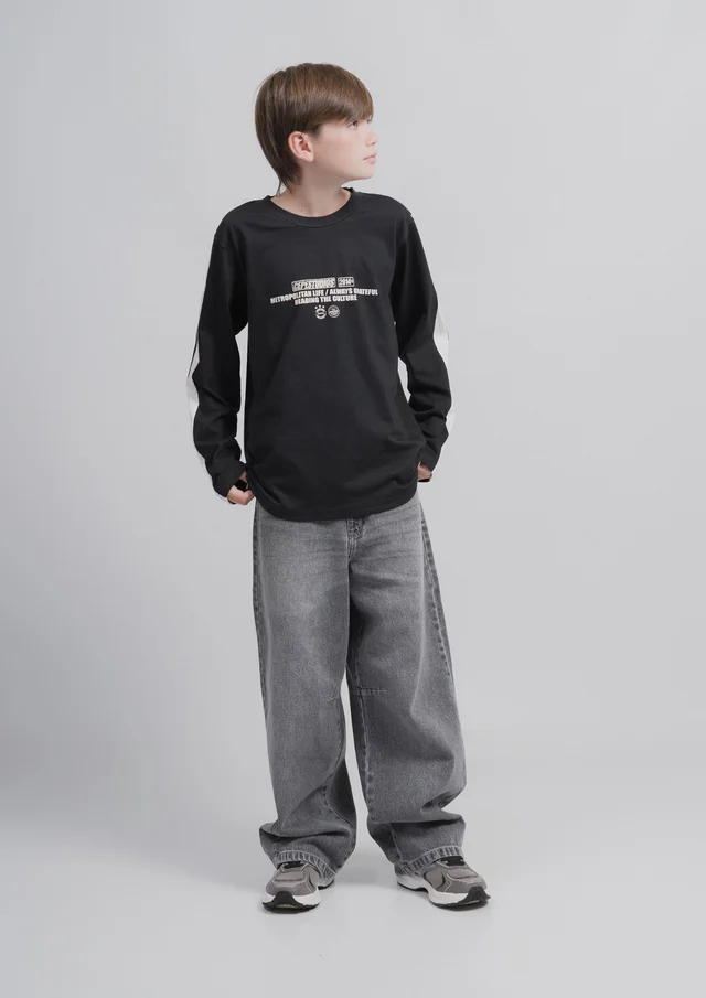 Jean Enzo Baggy Black