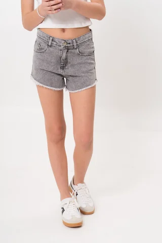 Short Nena Con Forma Pronunciada Negro - Vista 1
