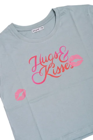 Remera m/ kisses Besos - Vista 4
