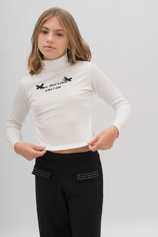 Polera Morley Basica Diva Con Moños - Vista 1